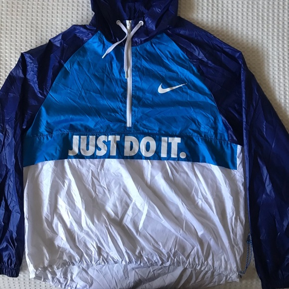 nike half zip windbreaker